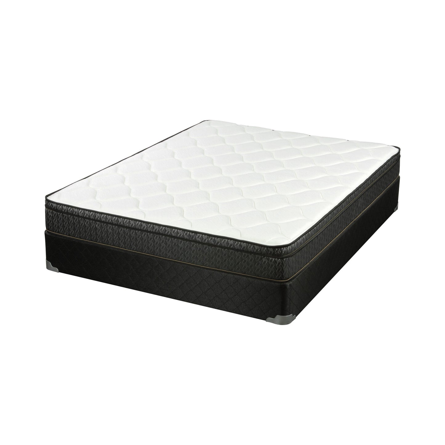 EVIE 9.25″ MATTRESS WHITE AND BLACK