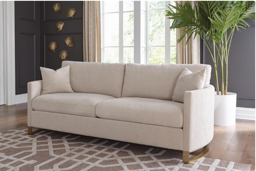 Cord Sofa - Beige Contemporary Sofa | NorCal Furniture Santa Clara CA