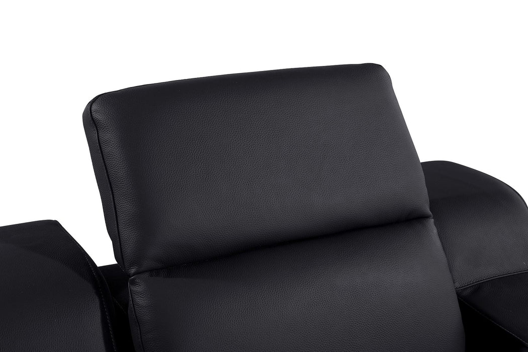 Global United 6111 Power Reclining Chair | Genuine Leather