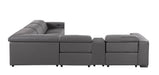 Global United 1208 Dark Grey 6PC Sectional