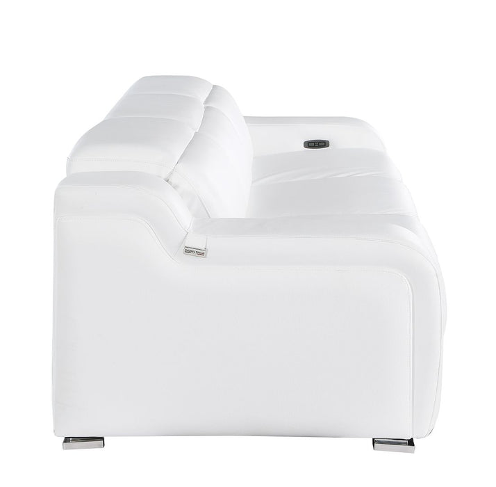 Global United 6111 Power Reclining Sofa | Genuine Leather