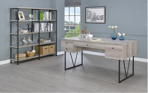 ALIESE  OFFICE TABLE - Grey Office Table | NorCal Furniture Santa Clara CA
