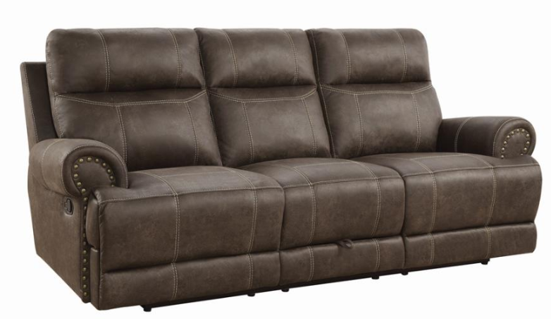 Everyday Brixton Buckskin Brown Motion Sofa