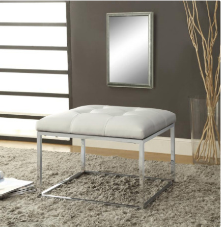 Everyday Ottoman White Stationary Sofa