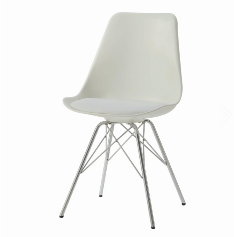 Everyday Lowry White Dining Chair