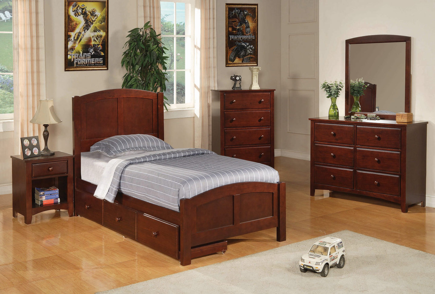 CHESTNUT - STORAGE BED