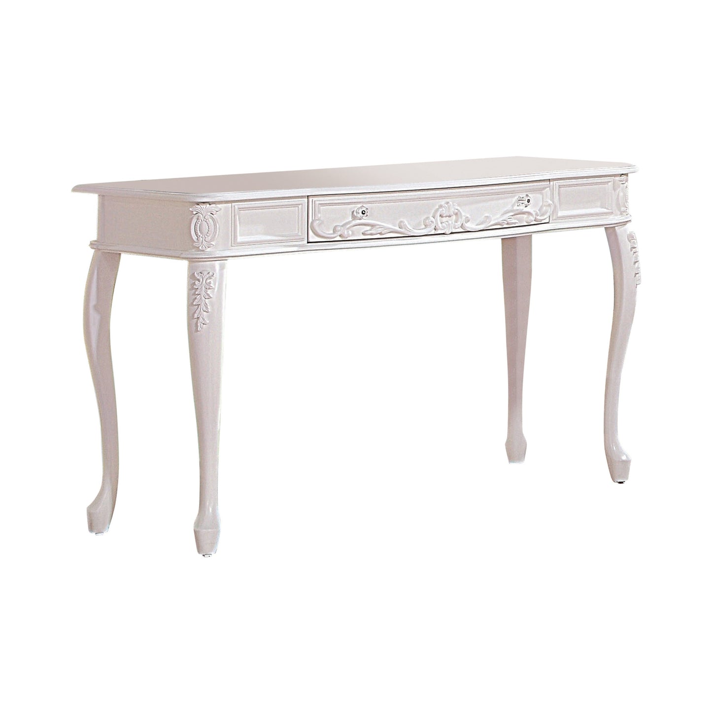 WHITE - VANITY DESK