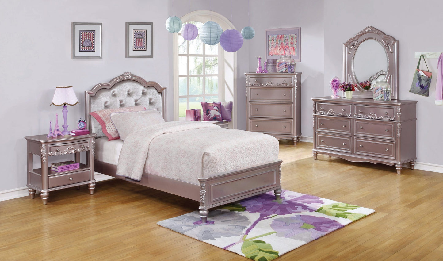 METALLIC LILAC - BED