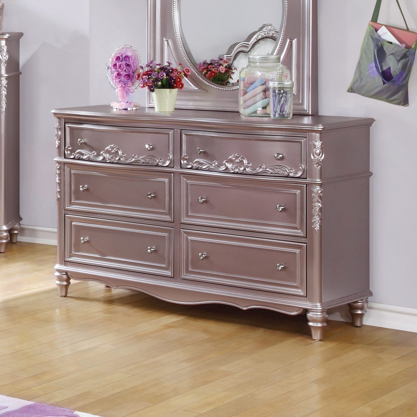 METALLIC LILAC - DRESSER