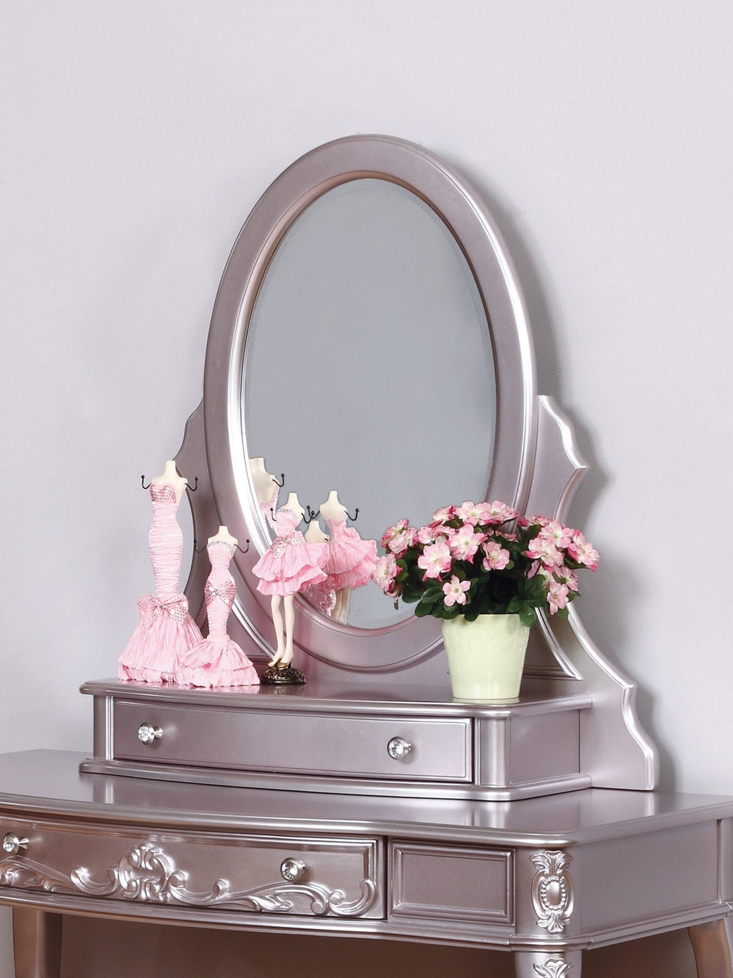 METALLIC LILAC - VANITY MIRROR