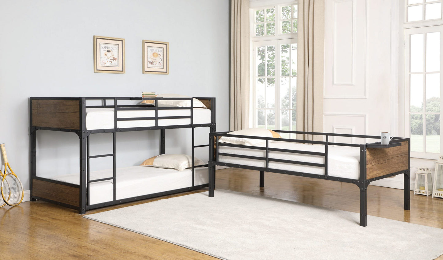 MATTE BLACK - BUNK BED