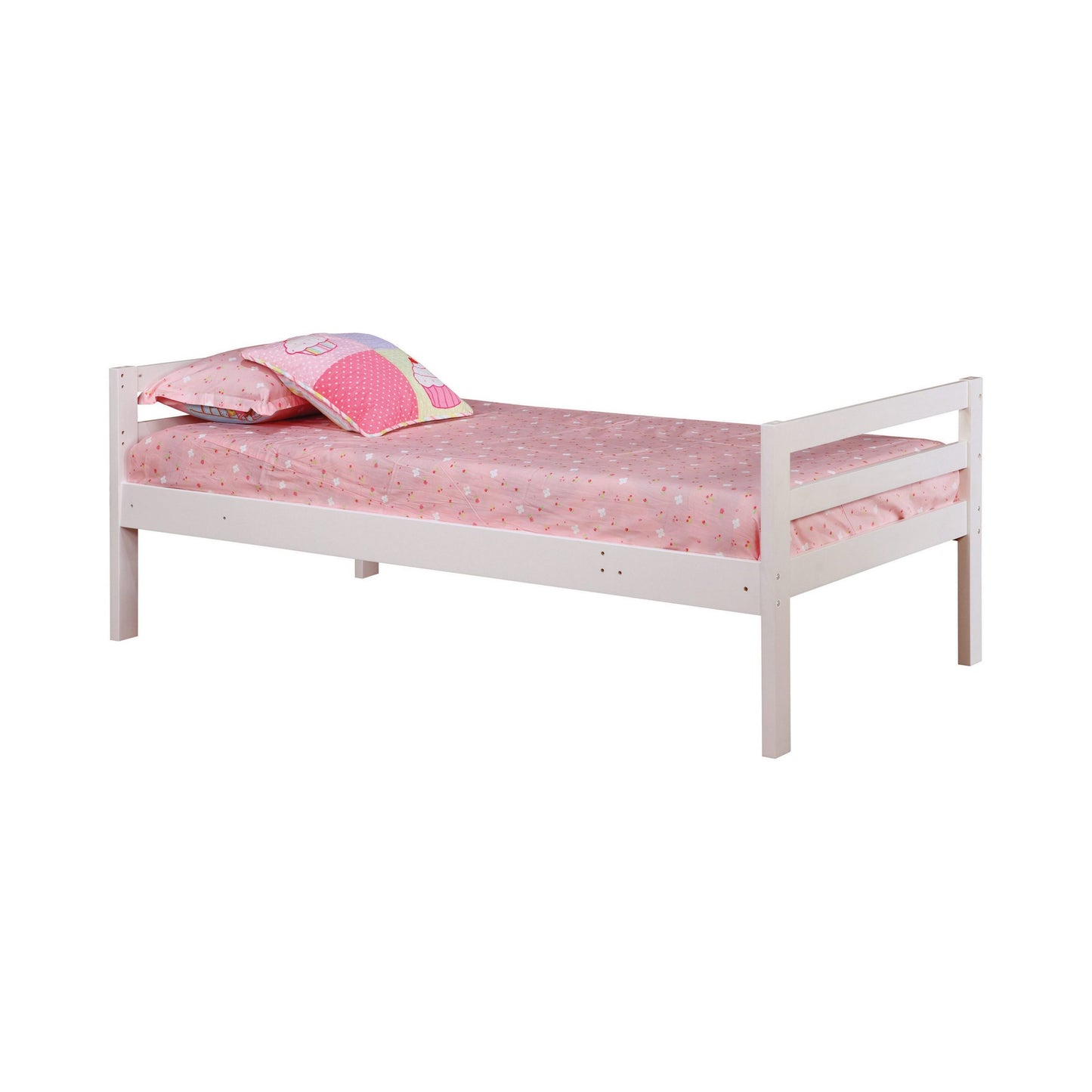 WHITE - TRIPLE TWIN BUNK BED