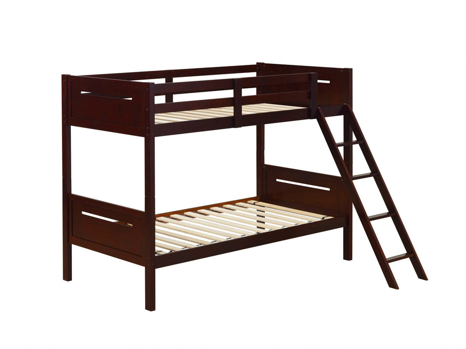 ESPRESSO - TWIN/TWIN BUNK BED