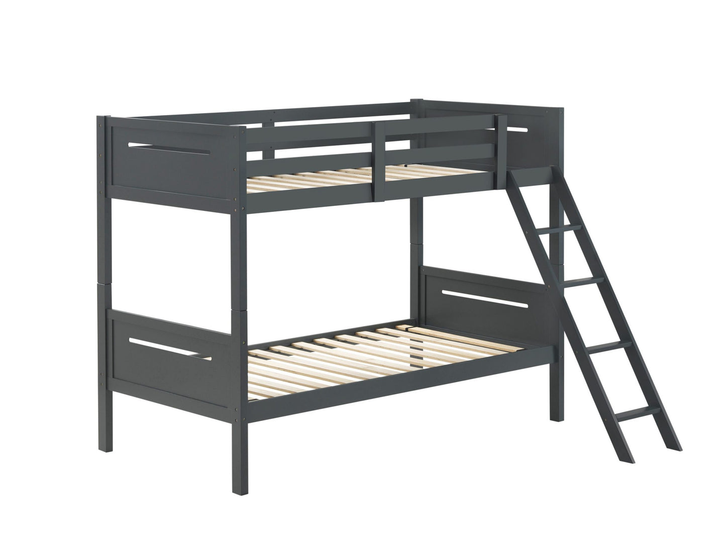 GREY - TWIN/TWIN BUNK BED