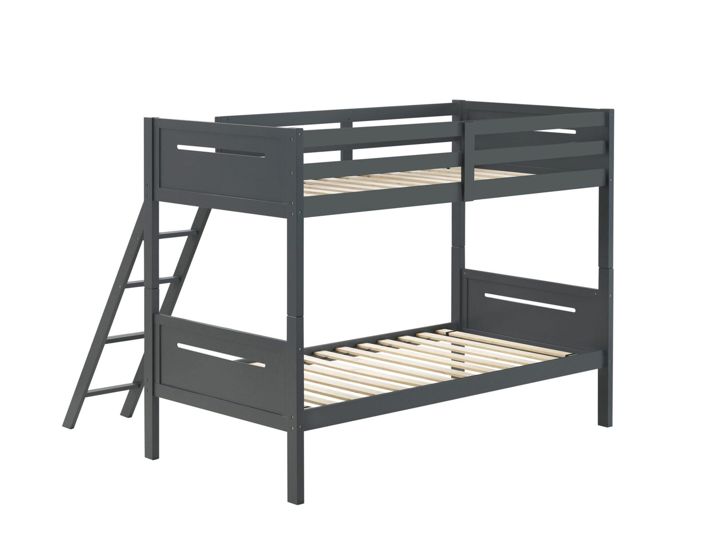 GREY - TWIN/TWIN BUNK BED