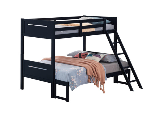 BLUE - TWIN/FULL BUNK BED