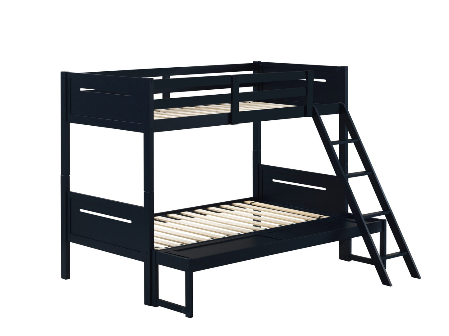 BLUE - TWIN/FULL BUNK BED