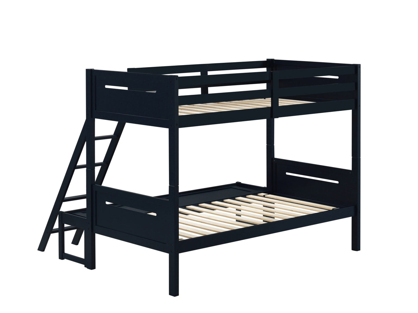 BLUE - TWIN/FULL BUNK BED