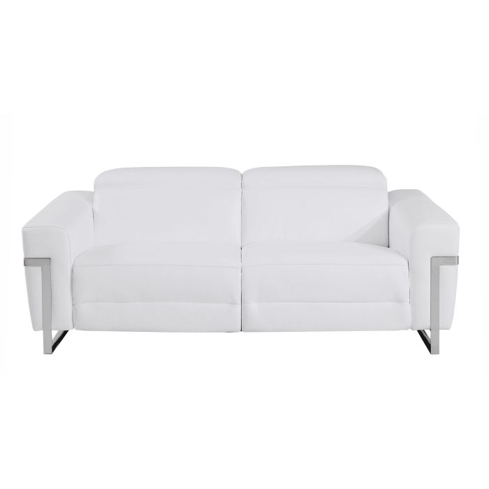 DivanItalia 990 3-Piece Reclining Set (Sofa, Loveseat & Chair) | Italian Leather