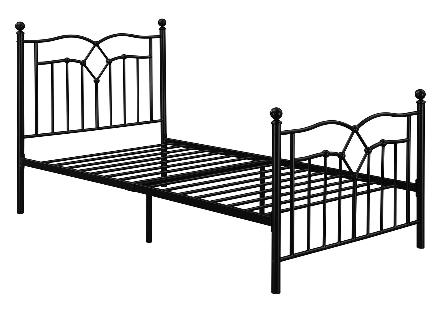 BLACK - TWIN BED