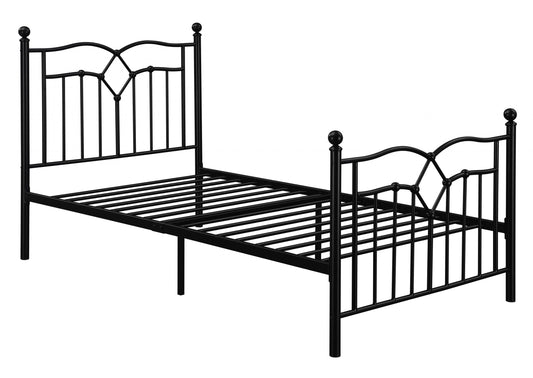 BLACK - TWIN BED