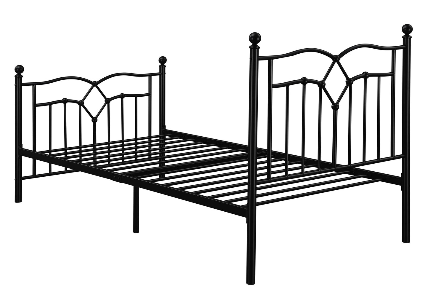 BLACK - TWIN BED