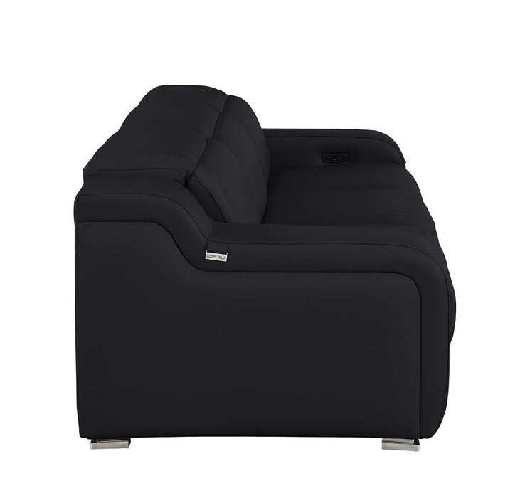 Global United 6111 Power Reclining Sofa | Genuine Leather