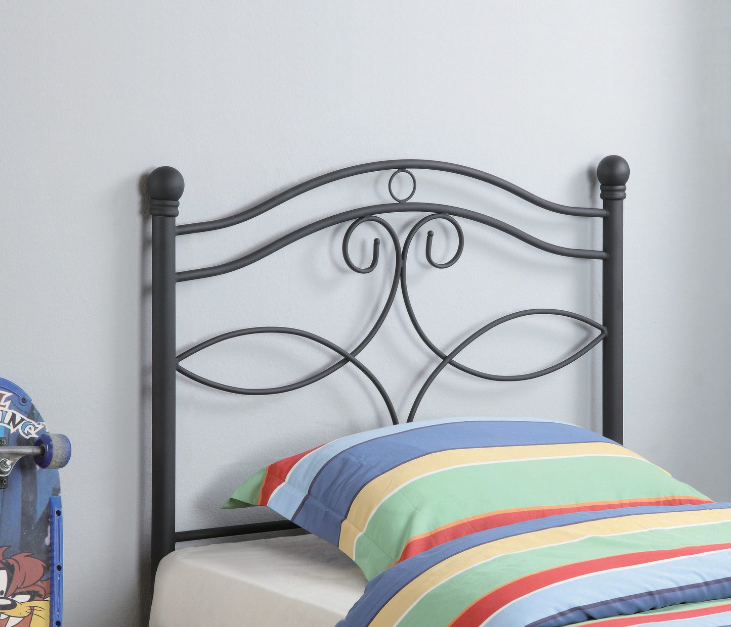 MATTE BLACK - TWIN HEADBOARD