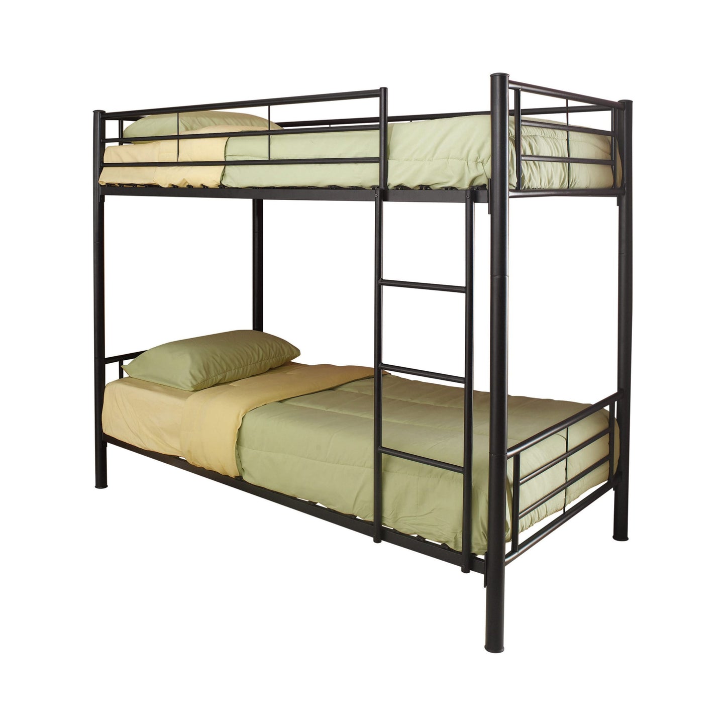 BLACK - TWIN/TWIN BUNK BED