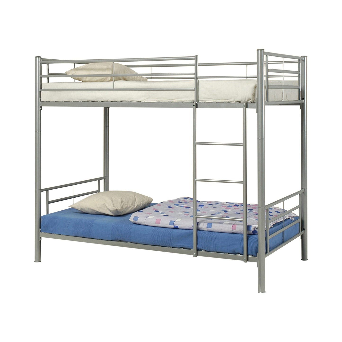 SILVER - TWIN/TWIN BUNK BED