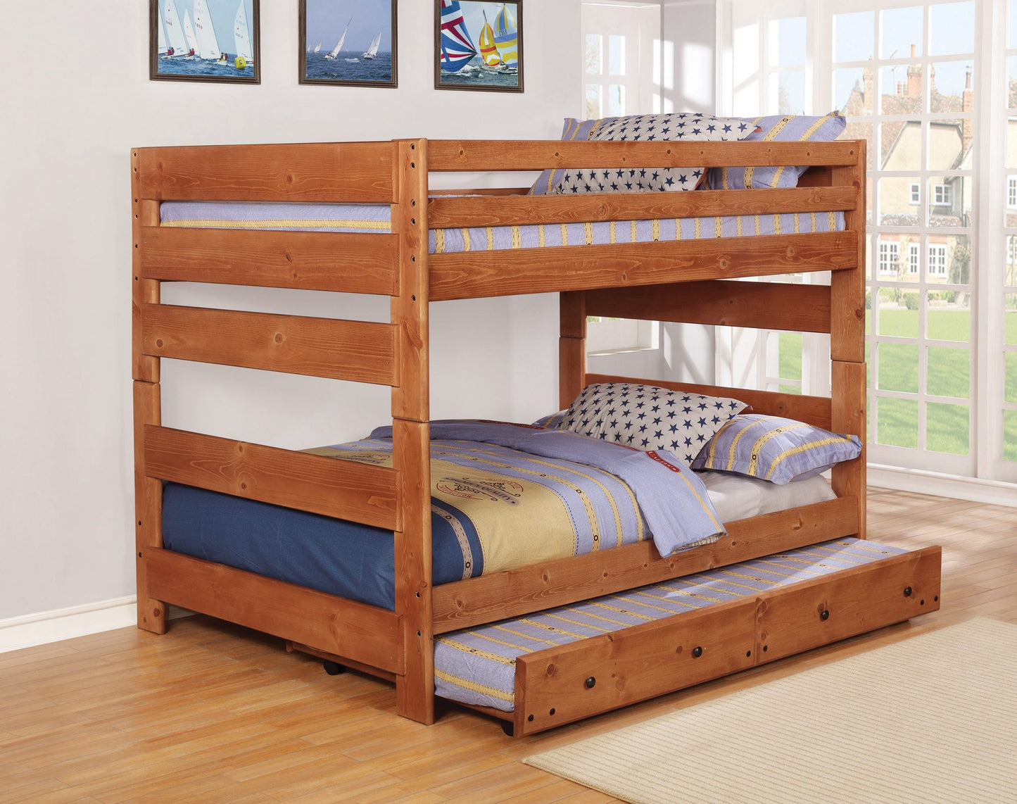 AMBER WASH - F/F BUNK BED