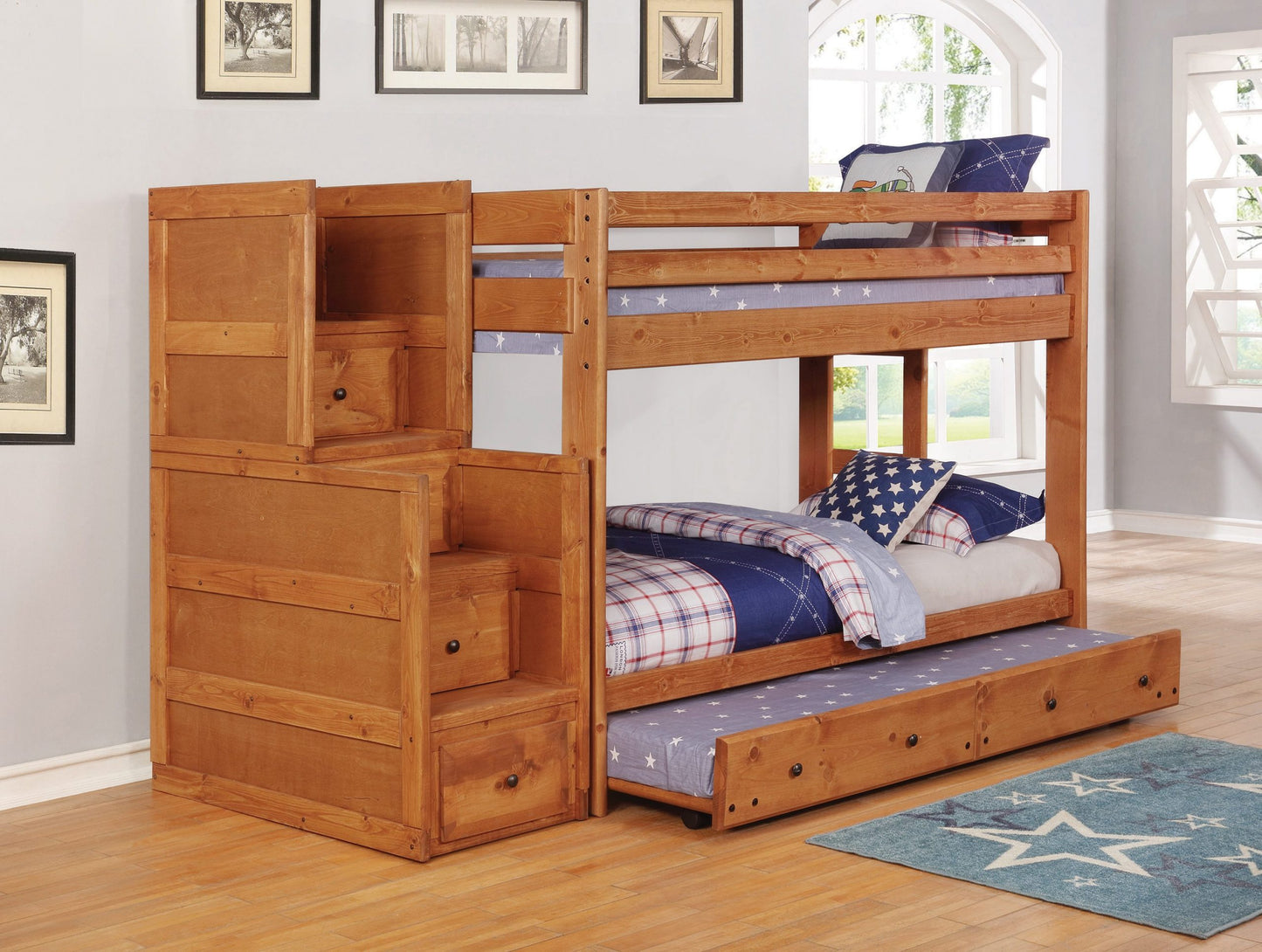 AMBER WASH - T/T BUNK BED