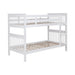 WAPMAN  BED - White Transitional Bunk Bed Bed | NorCal Furniture Santa Clara CA