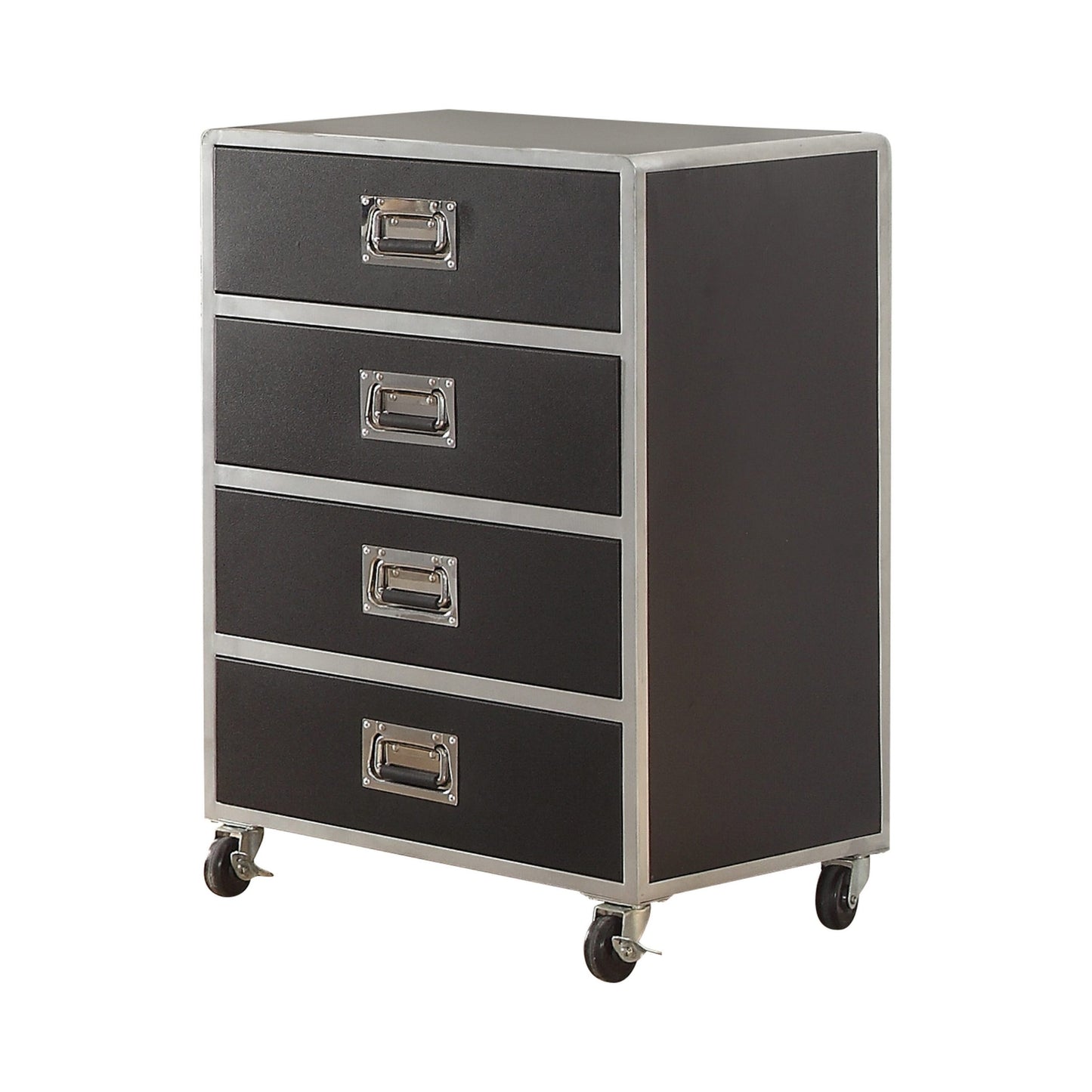 SILVER - 4-DRAWER CHEST