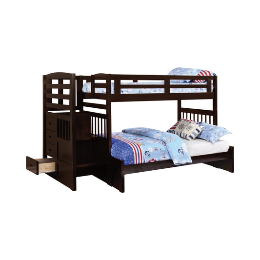 CAPPUCCINO - TWIN/FULL BUNK BED