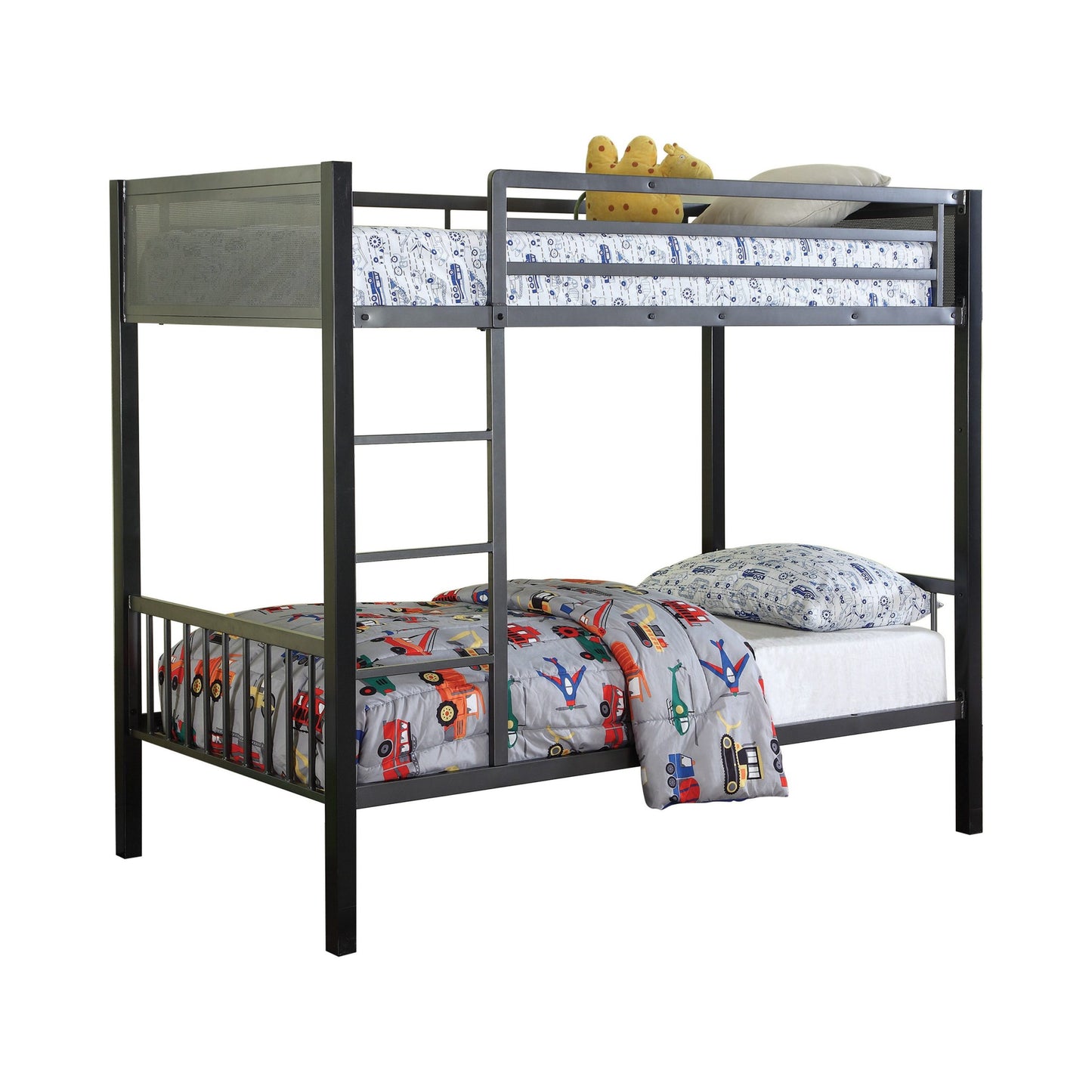 T / T BUNK BED + TWIN LOFT ADD-ON - BED