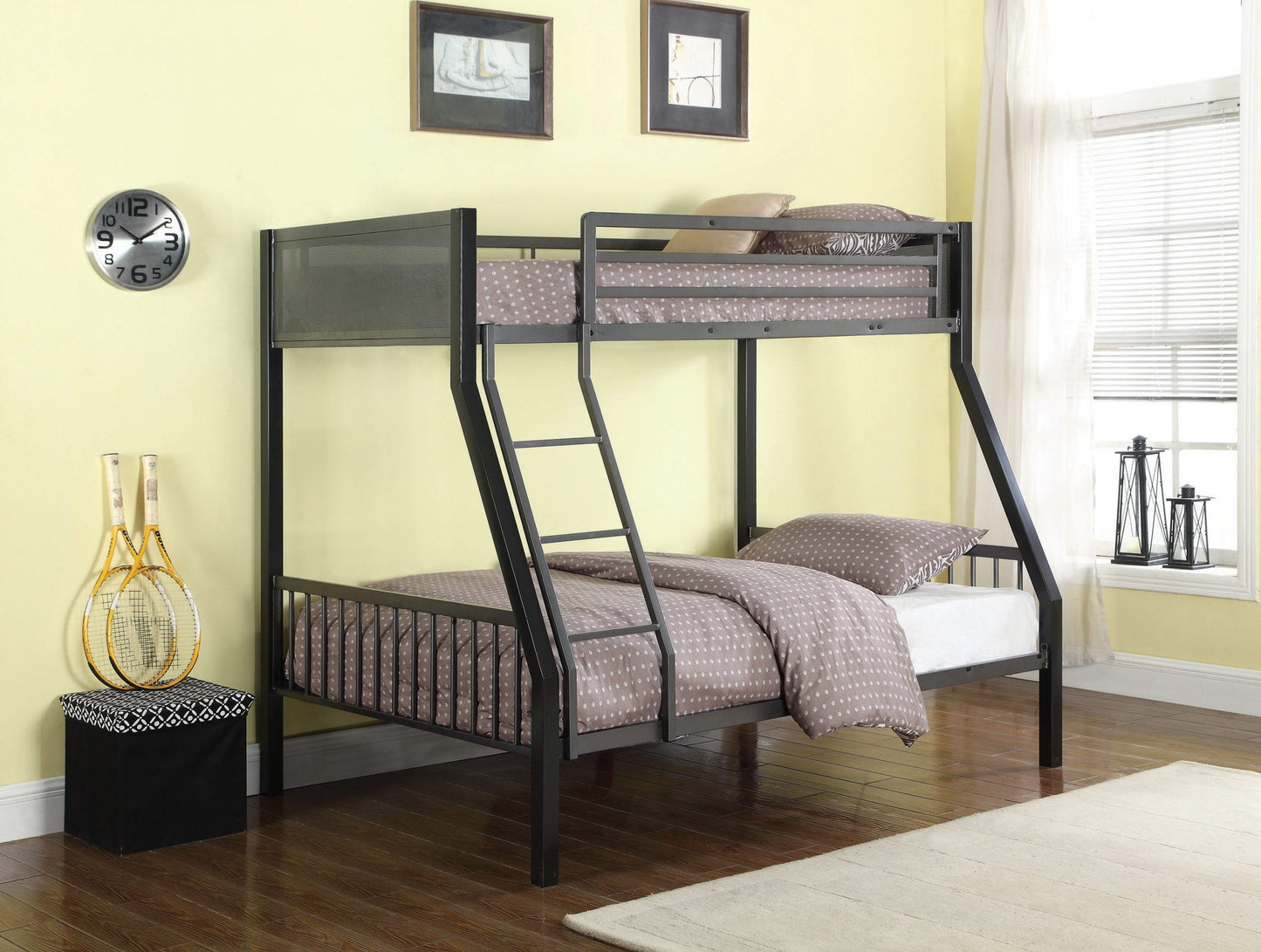 T / F BUNK BED + TWIN LOFT ADD-ON - BED