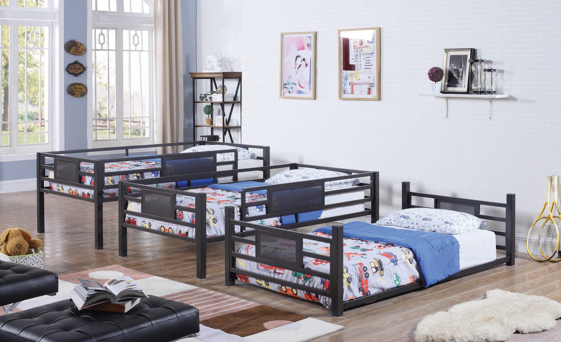 DOGEN  BED - Brown Metal Bed Bed | NorCal Furniture Santa Clara CA
