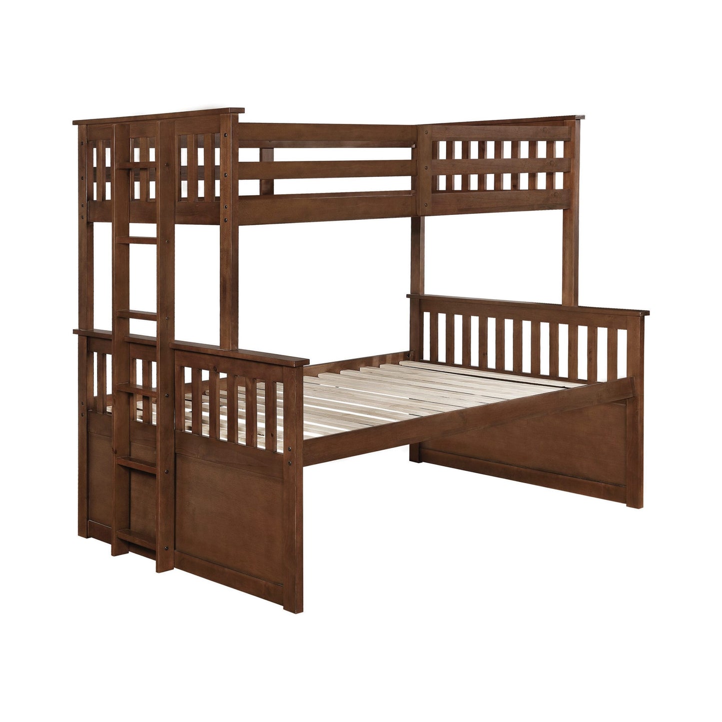 WEATHERED WALNUT - TWIN XL/QUEEN BUNK BED