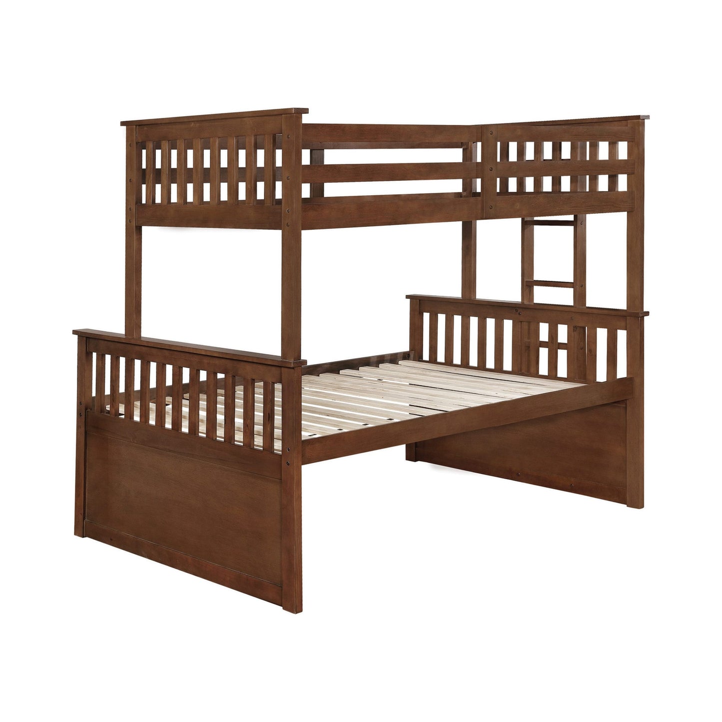 WEATHERED WALNUT - TWIN XL/QUEEN BUNK BED