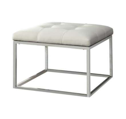 Everyday Ottoman White Stationary Sofa