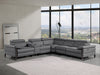 DivanItalia 1246 6-Piece Sectional Dark Grey