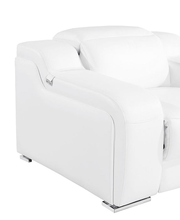 Global United 6111 Power Reclining Chair | Genuine Leather