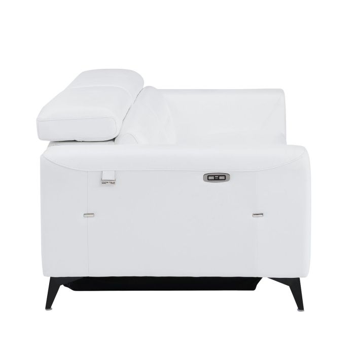 DivanItalia 989 3-Piece Reclining Set (Sofa, Loveseat & Chair) | Italian Leather
