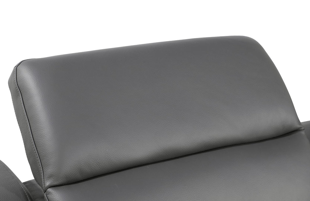 Global United 6111 2-Piece Reclining Set | Genuine Leather