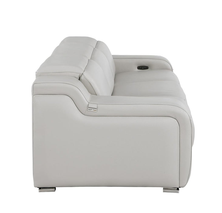 Global United 6111 3-Piece Reclining Set | Genuine Leather