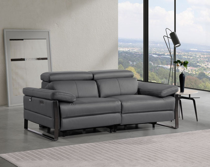 1246 Power Recliner - Dark Grey