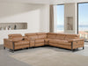 DivanItalia 1246 6-Piece Sectional Cognac