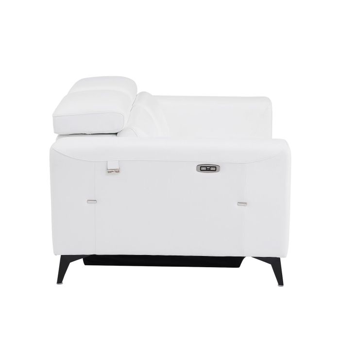DivanItalia 989 Power Reclining Loveseat | Italian Leather