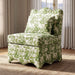 Hemsworth Accent Chair - Toile de Jouy Olive Green/White